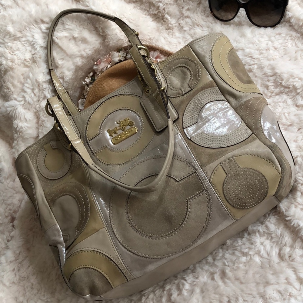 COACH LEATHER HANDBAG - Picture 11 of 17